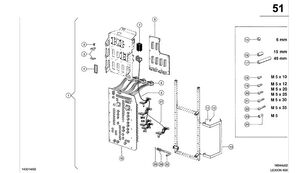 Claas KABEL ADAPTERA (Centrala elektryczna (pły 0000154280 Verdrahtung für Claas Lexion 600  Getreideernter