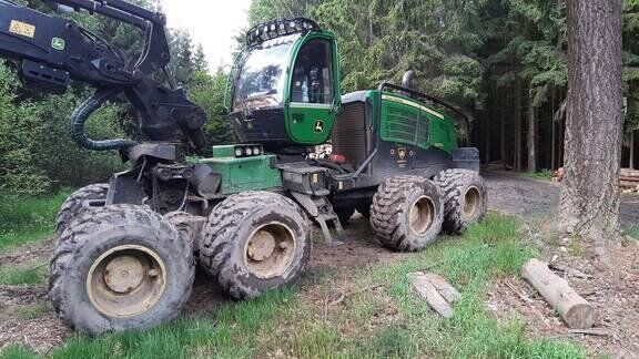 John Deere 1270 G Kombi-Forstmaschine