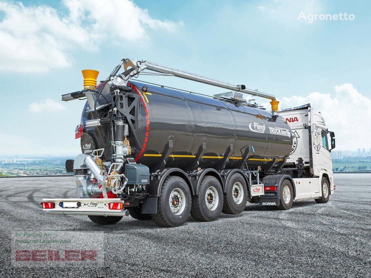 neuer Fliegl STF 30.000 Truck-Line Dreiachs 30m³ Güllecontainer