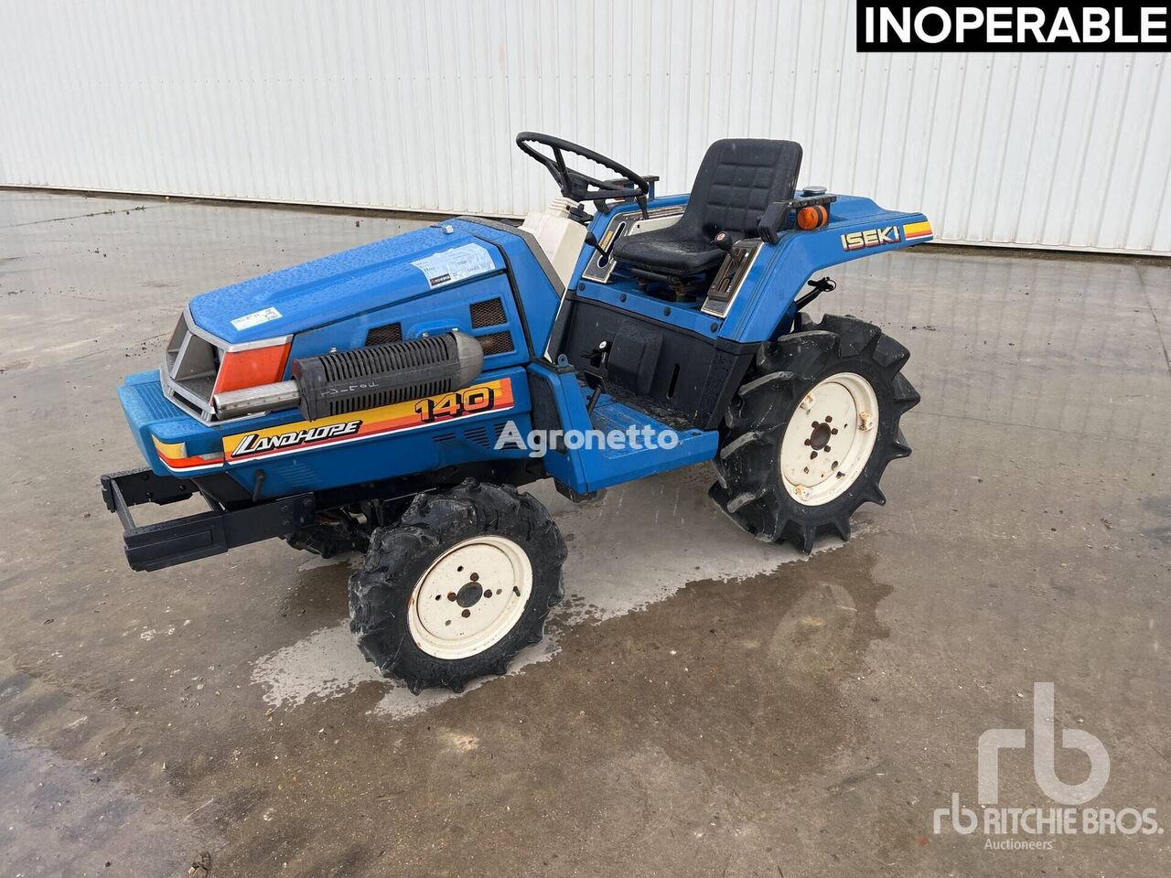 Iseki LANDHOPE 140 4WD Tracteur Utilitaire Radtraktor